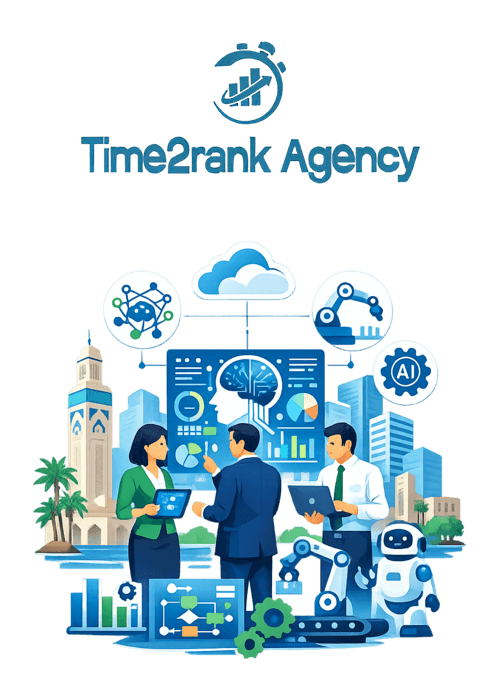 Consultants experts en intelligence artificielle et automatisation pour entreprises à Casablanca.