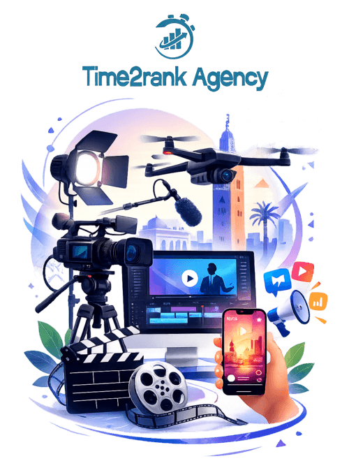 Services de production audiovisuelle : films corporate, reels Instagram et spots publicitaires au Maroc