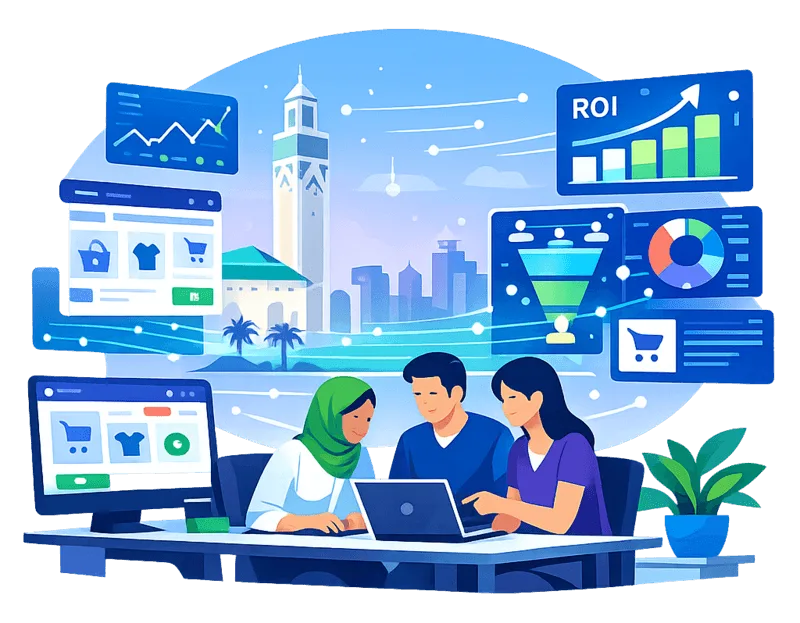 Expertise Time2rank : Création de site e-commerce haute performance et optimisation du ROI à Casablanca
