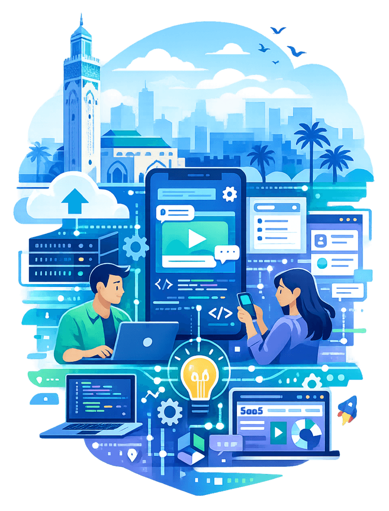 Ingénierie logicielle et développement d'applications mobiles et SaaS à Casablanca par Time2rank