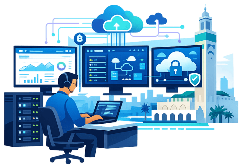 Maintenance MCO et infogérance de plateformes web à Casablanca par Time2rank