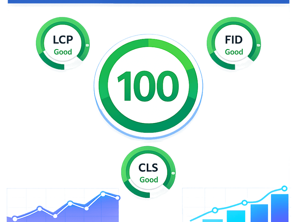 Optimisation Core Web Vitals et score Lighthouse 100 pour application JavaScript