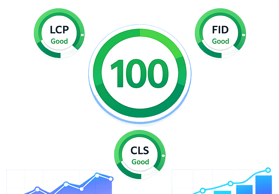 Optimisation Core Web Vitals et score Lighthouse 100 pour application JavaScript